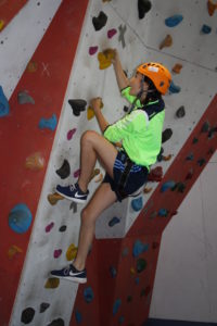 Rock climbing